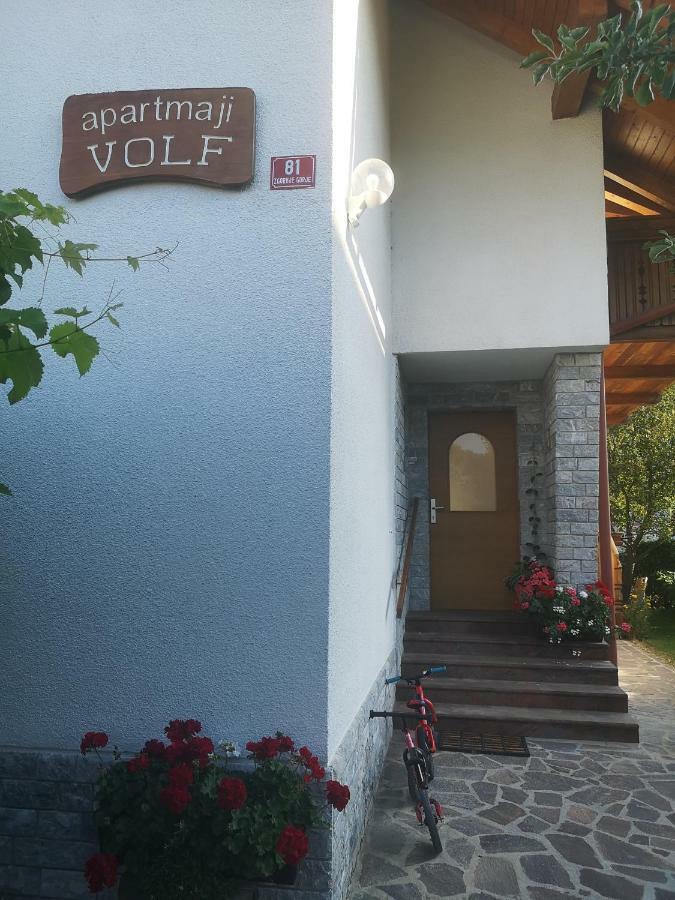 Apartmaji Volf Zgornje Gorje Zewnętrze zdjęcie